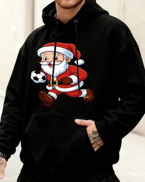 Christmas Soccer Santa Cozy...