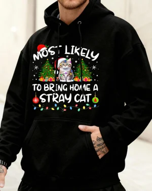 Christmas Cat and Trees...