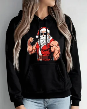 Muscular Christmas Santa...