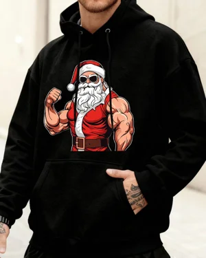 Muscular Christmas Santa...