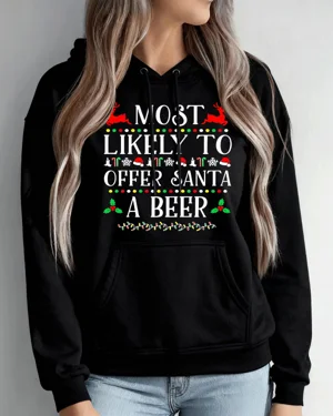 Most Likely to Offer Santa...