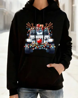 Christmas Jeep with Lights...