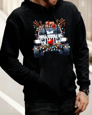 Christmas Jeep with Lights...