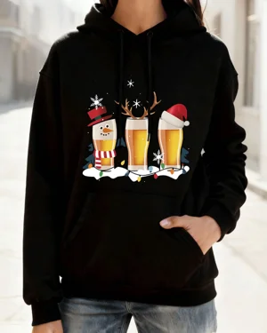 Christmas Beer Glasses with...