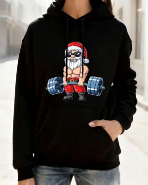 Christmas Muscular Santa...