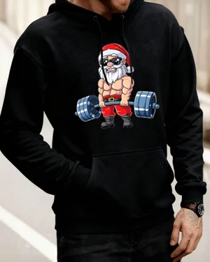 Christmas Muscular Santa...