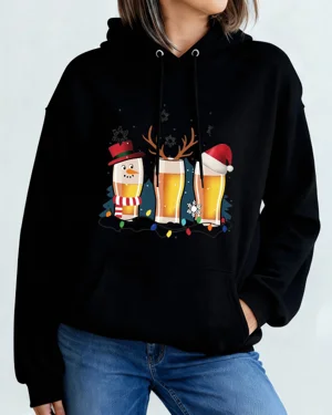 Christmas Beer Glasses with...