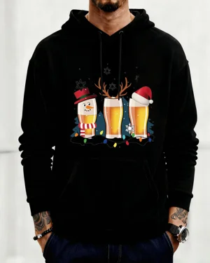 Christmas Beer Glasses with...