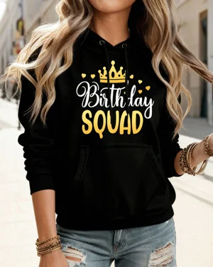 Birthday Squad Crown and...