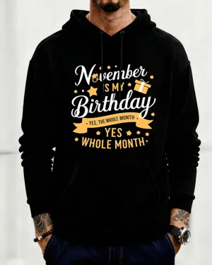 November Is My Birthday...