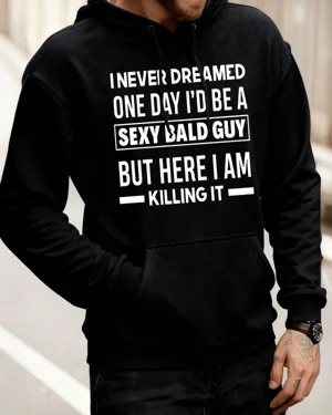 Sexy Bald Guy Killing It...