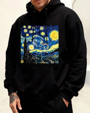 Starry Night Art Print Cozy...