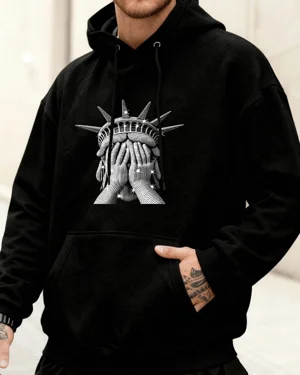 Crying Statue of Liberty...