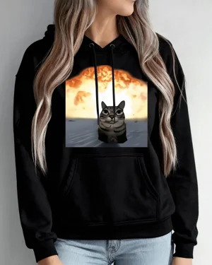 Cat With Fiery Explosion...