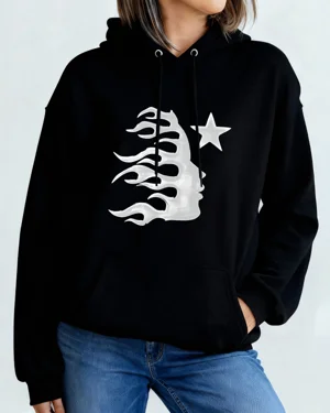 Flaming Face and Star Cozy...