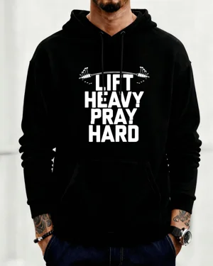 Lift Heavy Pray Hard Cozy...