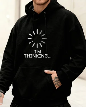 Thinker Statue Silhouette...