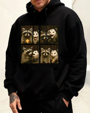 Raccoon and Possum Friends...