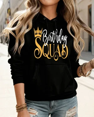 Birthday Squad Mom Cozy...