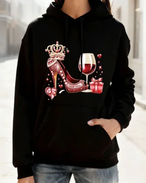 Crowned High Heels Wine...