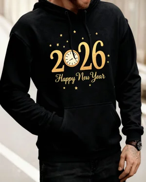 2026 Happy New Year Clock...