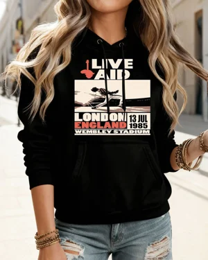 Live Aid London England...