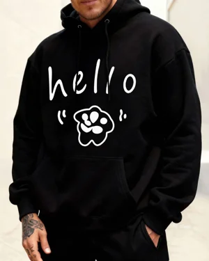 Hello Paw Print Cozy...