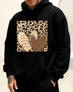 Leopard Print Hearts Cozy...