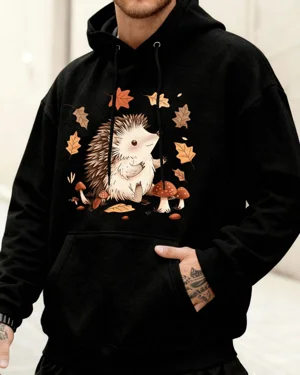 Autumn Hedgehog with...