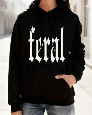 Feral Gothic Lettering Cozy...