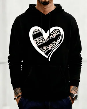 Leopard Print Heart Cozy...