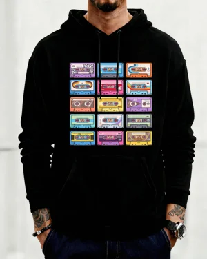 Retro Colorful Cassette...