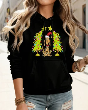 Christmas Dog with Santa...