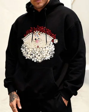 Christmas Santa Face with...