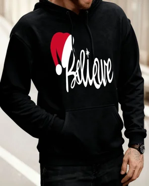 Christmas Believe Santa Hat...