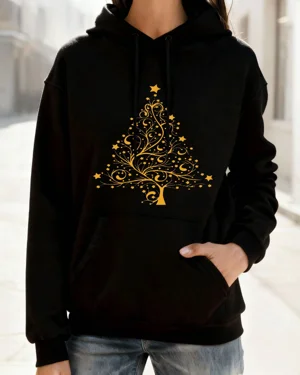 Golden Swirl Christmas Tree...