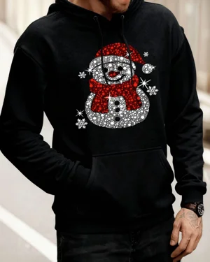 Christmas Snowman with Red...