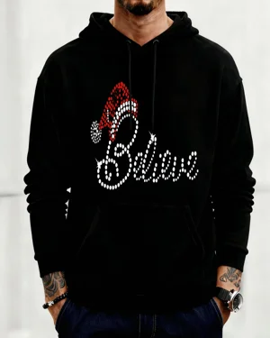 Christmas Believe Santa Hat...