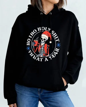 Christmas Skeleton Santa...