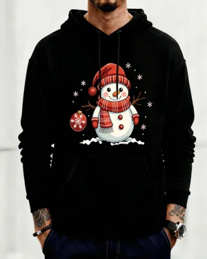 Christmas Snowman with Red...