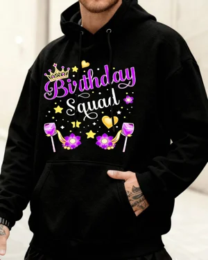 Birthday Squad Crown Stars...