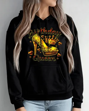 Birthday Queen Golden High...