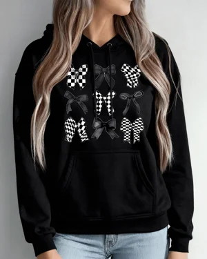 Black and White Checkered...