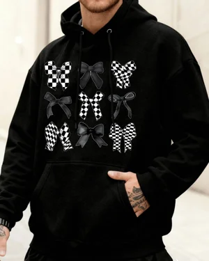 Black and White Checkered...