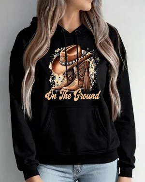 On The Ground Cowboy Hat...