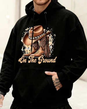 On The Ground Cowboy Hat...