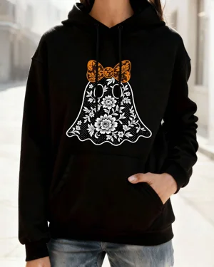 Floral Ghost with Orange...