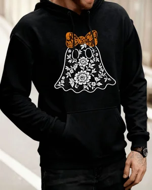 Floral Ghost with Orange...