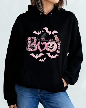 Pink Halloween BOO Pumpkins...