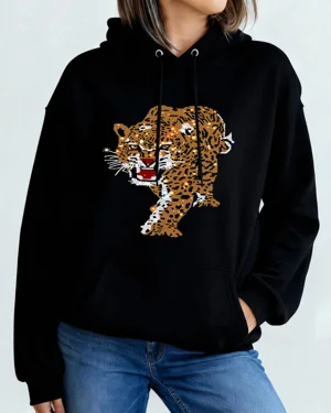 Leopard Walking with...